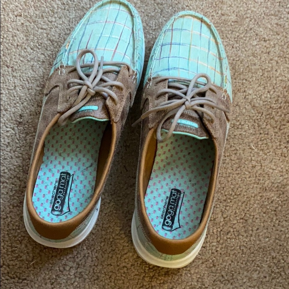 RARE Sketchers GoGa May technically boat shoes